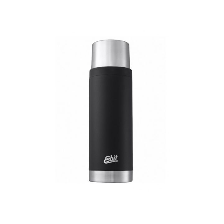 ESBIT SCULPTOR Vacuum Flask 1L BPA Free Stainless Steel Leak Proof Black