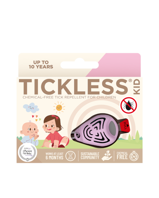 Tickless baby pink zabezpieczy przed kleszczami!