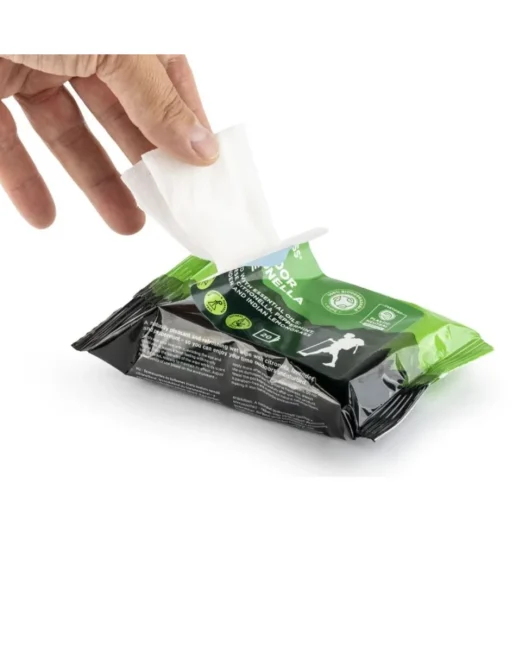 Chusteczki Tickless zastosowanie outdoor i podróż