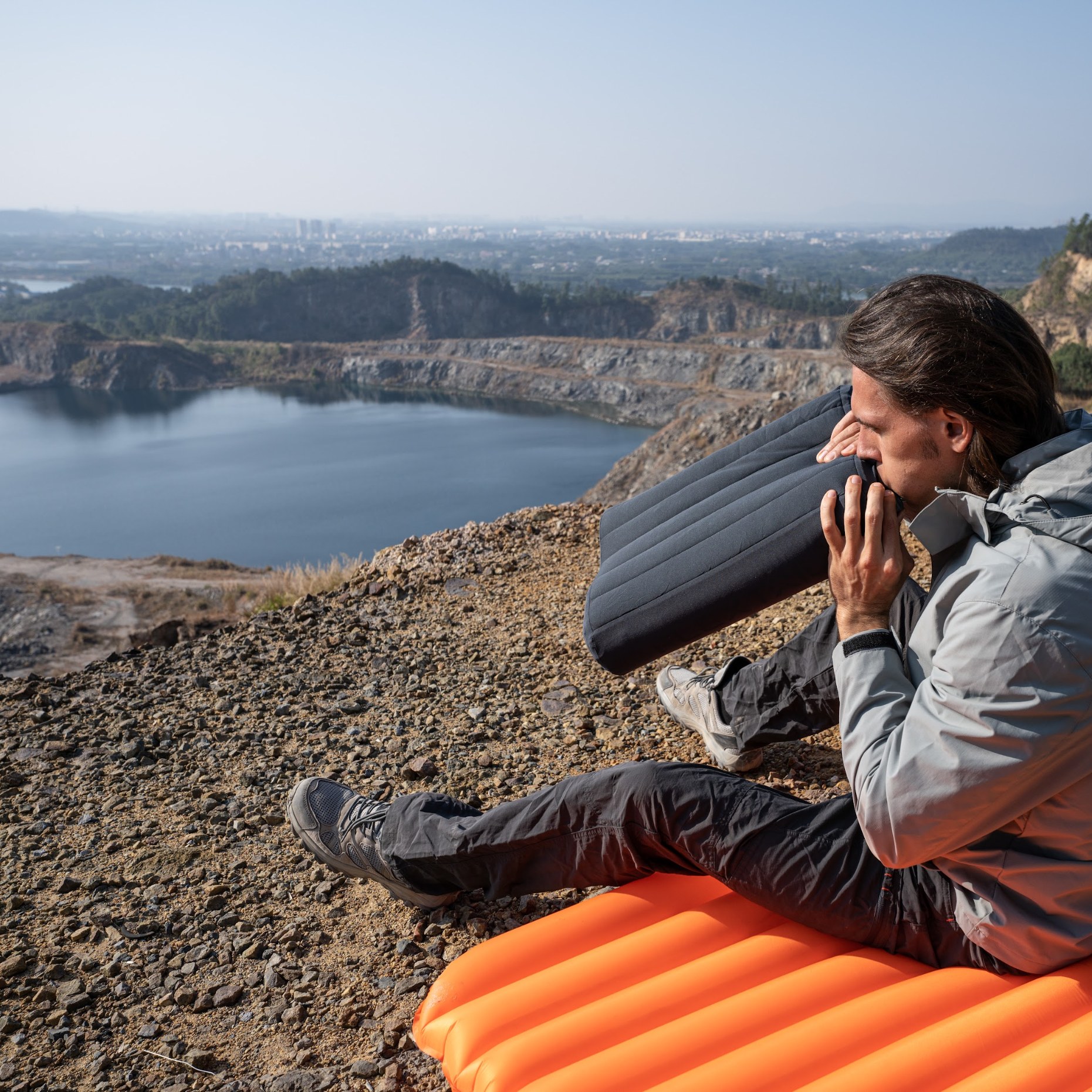 Poduszka Flextail Zero Pillow SE – odpoczynek na materacu w górach