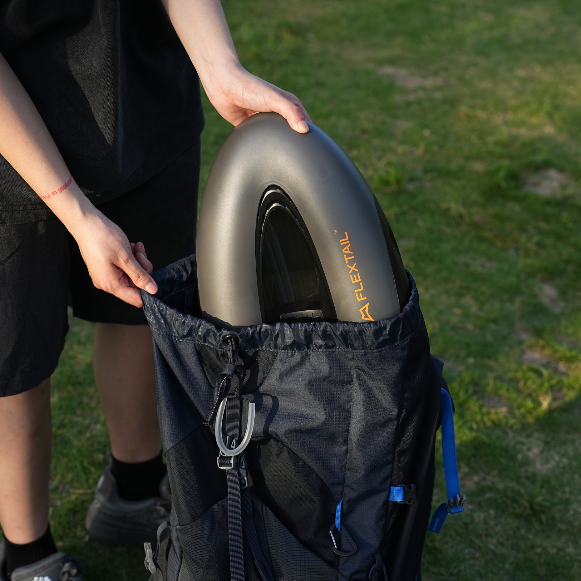 Pompka do SUP Flextail Evo SUP Pump Pro – pakowanie do torby