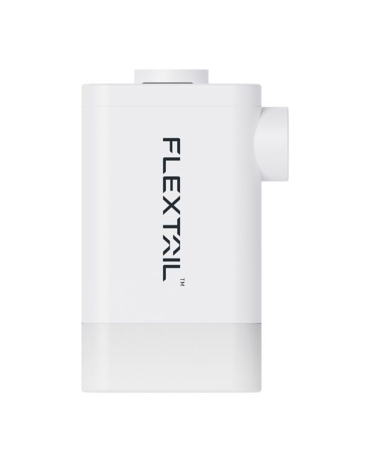 Pompka Flextail MAX Pump 2 Plus biała – widok z przodu