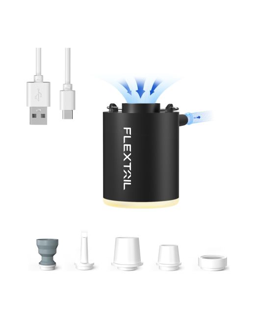 Pompka Flextail Tiny Pump X czarna – z końcówkami w zestawie