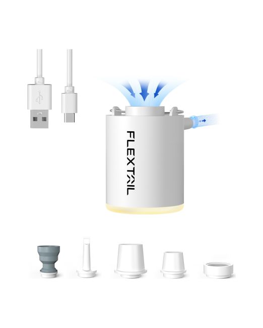 Pompka Flextail Tiny Pump X biała – z końcówkami w zestawie